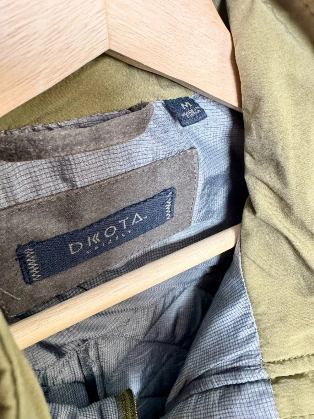 Dakota Grizzly Men's Nicco Stretch Quilted Western Olive Green Vest Sz M